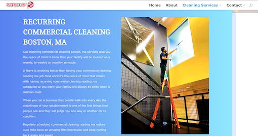 Cleaning Company Websites Small Business Websites