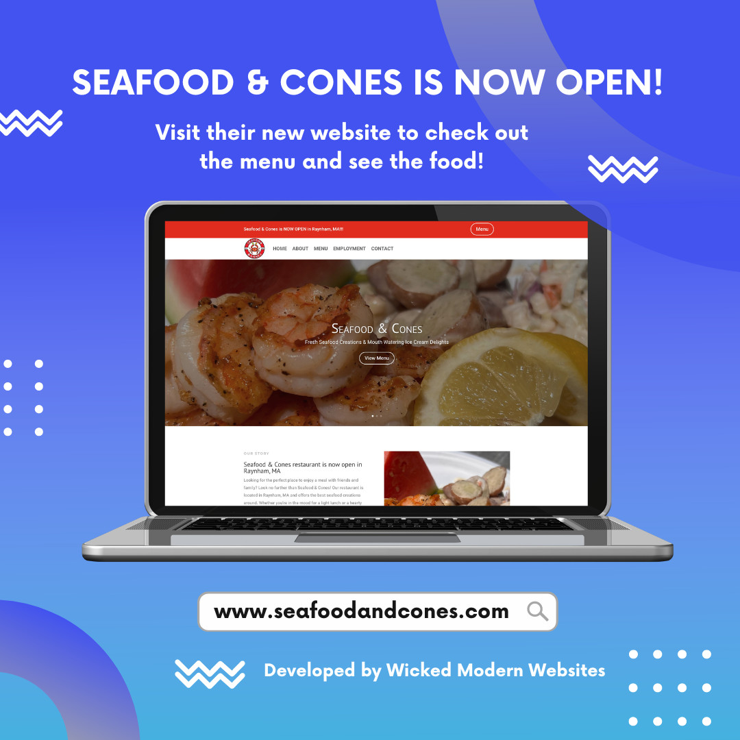 Seafood and cones now open